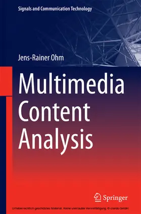 Ohm | Multimedia Content Analysis | E-Book | www.sack.de