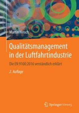 Hinsch | Qualitätsmanagement in der Luftfahrtindustrie | Buch | 978-3-662-52835-8 | sack.de