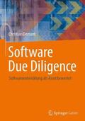 Demant |  Software Due Diligence | Buch |  Sack Fachmedien