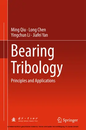 Qiu / Chen / Li |  Bearing Tribology | eBook | Sack Fachmedien