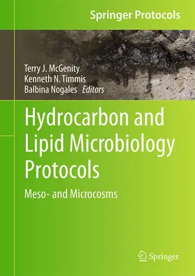 McGenity / Nogales / Timmis |  Hydrocarbon and Lipid Microbiology Protocols | Buch |  Sack Fachmedien