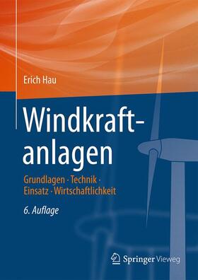 Hau | Windkraftanlagen | Buch | 978-3-662-53153-2 | sack.de