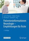 Reimers / Paulus / Steinhoff |  Patienteninformationen Neurologie - Empfehlungen für Ärzte | Buch |  Sack Fachmedien