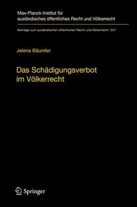 Bäumler | Das Schädigungsverbot im Völkerrecht | E-Book | www.sack.de