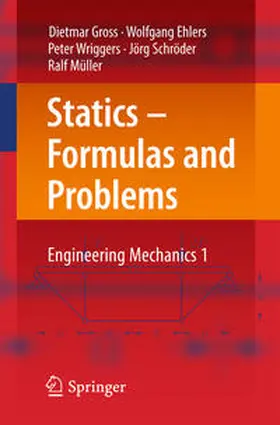 Gross / Ehlers / Wriggers | Statics – Formulas and Problems | E-Book | www.sack.de