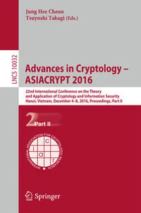 Cheon / Takagi | Advances in Cryptology – ASIACRYPT 2016 | E-Book | sack.de