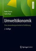 Vogt / Sturm |  Umweltökonomik | Buch |  Sack Fachmedien