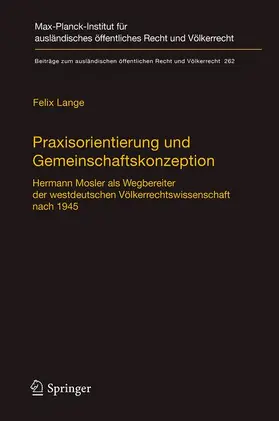 Lange |  Praxisorientierung und Gemeinschaftskonzeption | Buch |  Sack Fachmedien