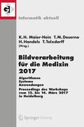 Maier-Hein / Maier-Hein, geb. Fritzsche / Tolxdorff |  Bildverarbeitung für die Medizin 2017 | Buch |  Sack Fachmedien