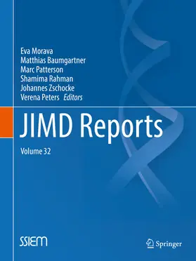 Morava / Baumgartner / Patterson |  JIMD Reports, Volume 32 | eBook | Sack Fachmedien