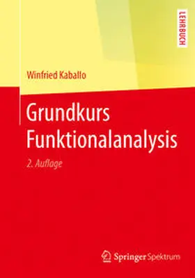 Kaballo | Grundkurs Funktionalanalysis | E-Book | www.sack.de