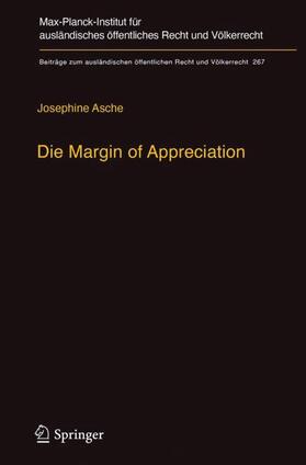 Asche | Die Margin of Appreciation | Buch | 978-3-662-54865-3 | sack.de