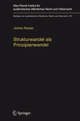 Rauber |  Strukturwandel als Prinzipienwandel | eBook | Sack Fachmedien