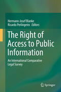 Blanke / Perlingeiro |  The Right of Access to Public Information | eBook | Sack Fachmedien