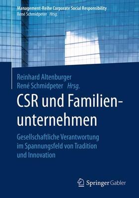 Schmidpeter / Altenburger | CSR und Familienunternehmen | Buch | 978-3-662-55617-7 | sack.de