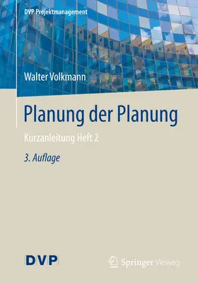 Volkmann |  Planung der Planung | eBook | Sack Fachmedien