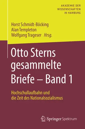 Schmidt-Böcking / Templeton / Trageser |  Otto Sterns gesammelte Briefe – Band 1 | eBook | Sack Fachmedien