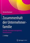 Kormann |  Zusammenhalt der Unternehmerfamilie | Buch |  Sack Fachmedien