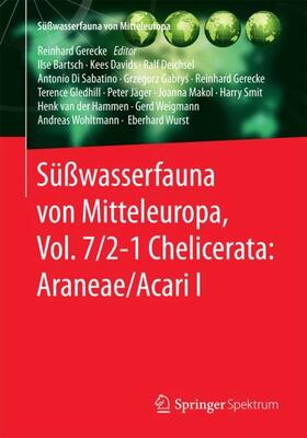 Bartsch / Smit / Davids | Süßwasserfauna von Mitteleuropa, Vol. 7/2-1 Chelicerata: Araneae/Acari I | Buch | sack.de