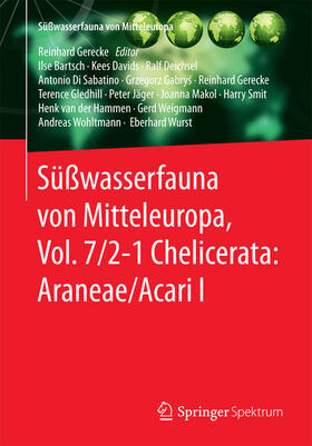 Bartsch / Davids / Deichsel | Süßwasserfauna von Mitteleuropa, Vol. 7/2-1 Chelicerata: Araneae/Acari I | E-Book | sack.de