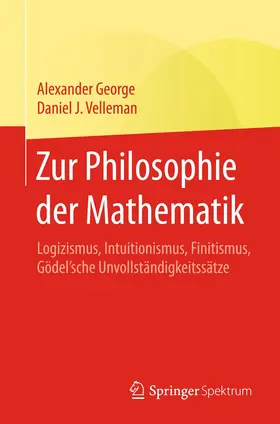 George / Velleman |  Zur Philosophie der Mathematik | Buch |  Sack Fachmedien