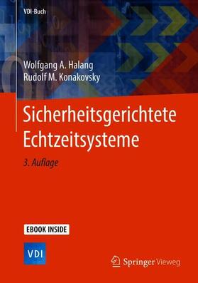 Halang / Konakovsky | Halang, W: Sicherheitsgerichtete Echtzeitsysteme | Medienkombination | 978-3-662-56368-7 | sack.de