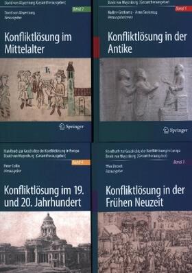 von Mayenburg / Seelentag / Decock |  Handb. z. Geschichte der Konfliktlösung in Europa/ 4 Bde. | Buch |  Sack Fachmedien