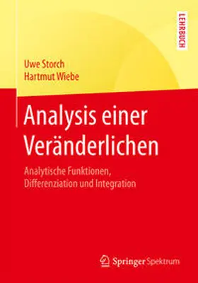 Storch / Wiebe | Analysis einer Veränderlichen | E-Book | www.sack.de