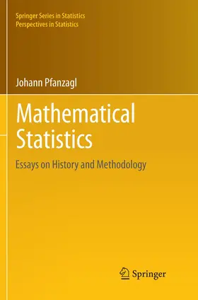Pfanzagl |  Mathematical Statistics | Buch |  Sack Fachmedien