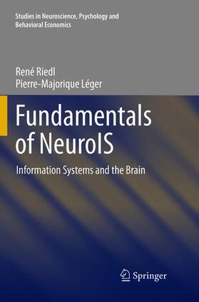 Léger / Riedl |  Fundamentals of NeuroIS | Buch |  Sack Fachmedien