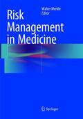 Merkle |  Risk Management in Medicine | Buch |  Sack Fachmedien