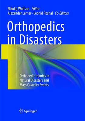 Wolfson / Roshal / Lerner | Orthopedics in Disasters | Buch | 978-3-662-56963-4 | sack.de