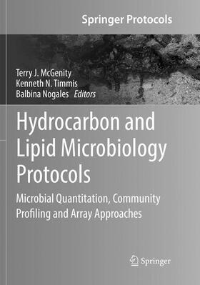 McGenity / Nogales / Timmis | Hydrocarbon and Lipid Microbiology Protocols | Buch | 978-3-662-57081-4 | sack.de