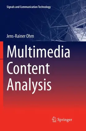 Ohm |  Multimedia Content Analysis | Buch |  Sack Fachmedien