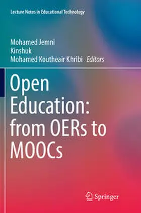 Jemni / Khribi / Kinshuk |  Open Education: from OERs to MOOCs | Buch |  Sack Fachmedien