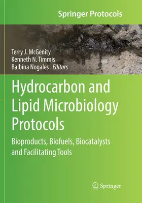 McGenity / Nogales / Timmis |  Hydrocarbon and Lipid Microbiology Protocols | Buch |  Sack Fachmedien