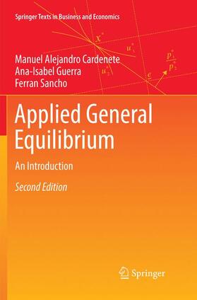 Cardenete / Sancho / Guerra |  Applied General Equilibrium | Buch |  Sack Fachmedien