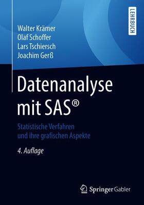 Krämer / Gerß / Schoffer | Datenanalyse mit SAS® | Buch | 978-3-662-57798-1 | sack.de