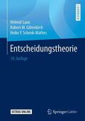 Laux / Schenk-Mathes / Gillenkirch |  Entscheidungstheorie | Buch |  Sack Fachmedien