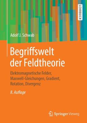 Schwab | Begriffswelt der Feldtheorie | Buch | 978-3-662-58391-3 | sack.de