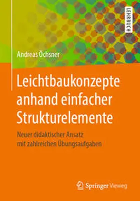 Öchsner | Leichtbaukonzepte anhand einfacher Strukturelemente | E-Book | www.sack.de