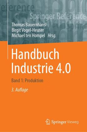 Bauernhansl |  Handbuch Industrie 4.0 | Buch |  Sack Fachmedien