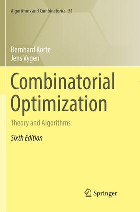 Vygen / Korte |  Combinatorial Optimization | Buch |  Sack Fachmedien