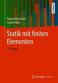 Katz / Hartmann |  Statik mit finiten Elementen | Buch |  Sack Fachmedien