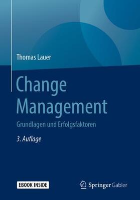 Lauer | Change Management | Buch | 978-3-662-59101-7 | sack.de