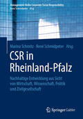 Schmitz / Schmidpeter |  CSR in Rheinland-Pfalz | eBook | Sack Fachmedien