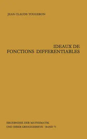 Tougeron |  Ideaux de fonctions différentiables | eBook | Sack Fachmedien