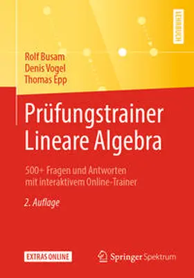 Busam / Vogel / Epp | Prüfungstrainer Lineare Algebra | E-Book | sack.de