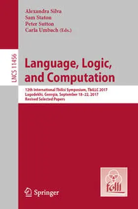 Silva / Staton / Sutton | Language, Logic, and Computation | E-Book | sack.de