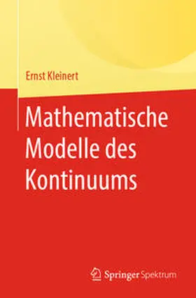 Kleinert | Mathematische Modelle des Kontinuums | E-Book | www.sack.de